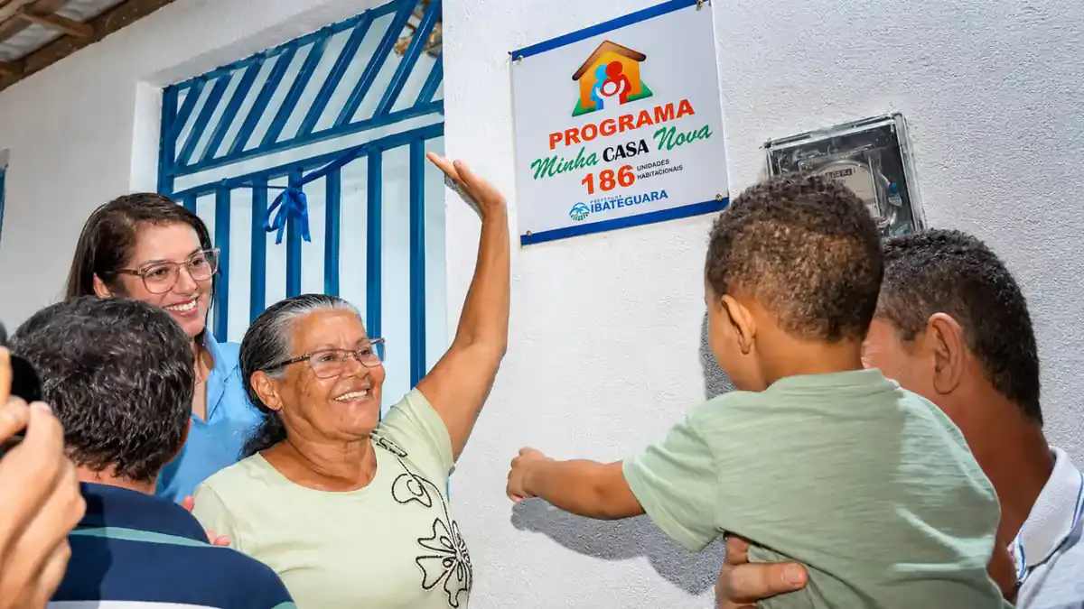 Programa Minha Casa Nova entrega 186ª moradia em Ibateguara